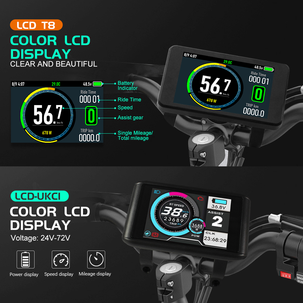 Sine Wave Controller 48V 72V 80A - Kontroler do rowerów elektrycznych, generujący falę