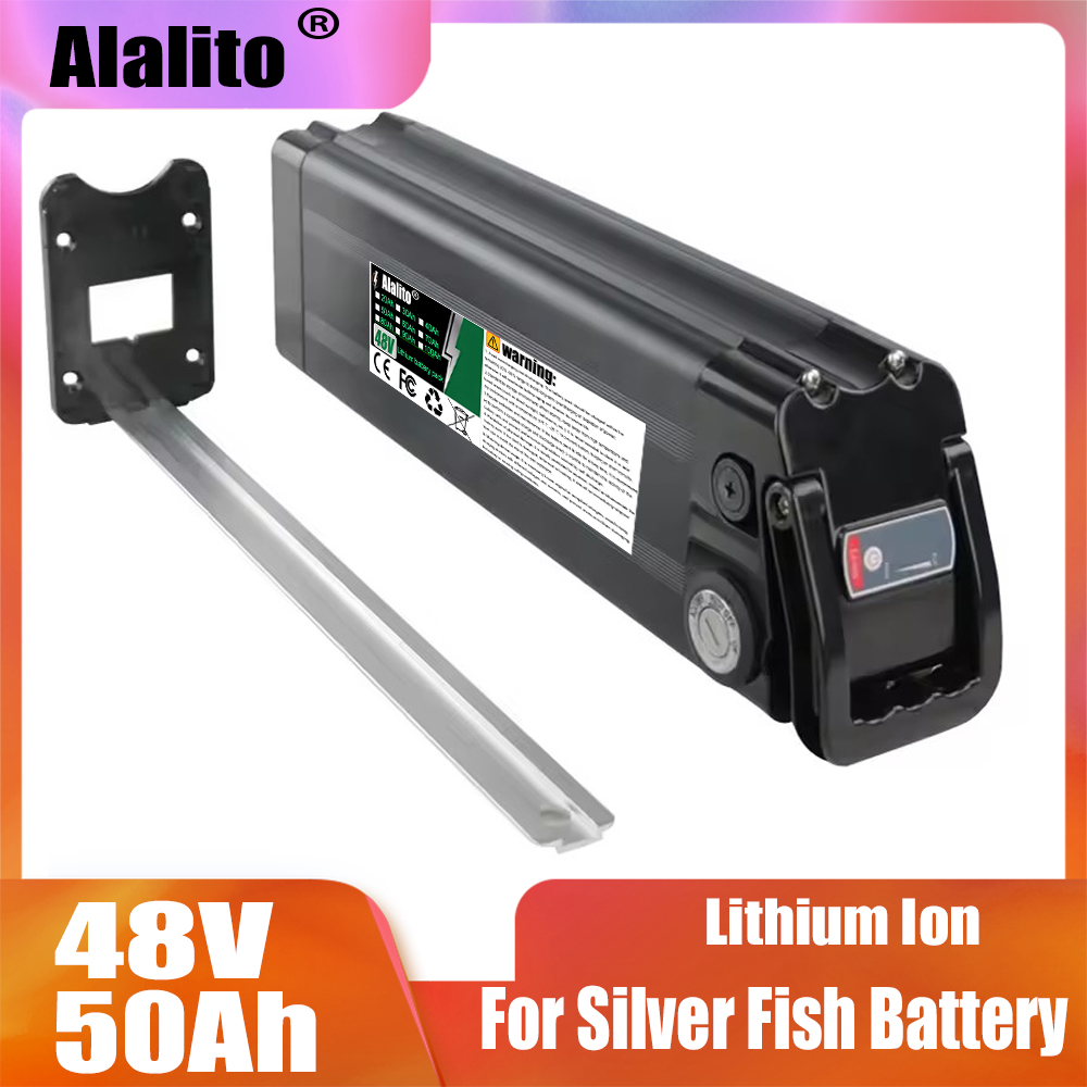 Ebike Battery 48V 20Ah Hailong - Akumulator 48V 20-50Ah Silver Fish Li-Ion