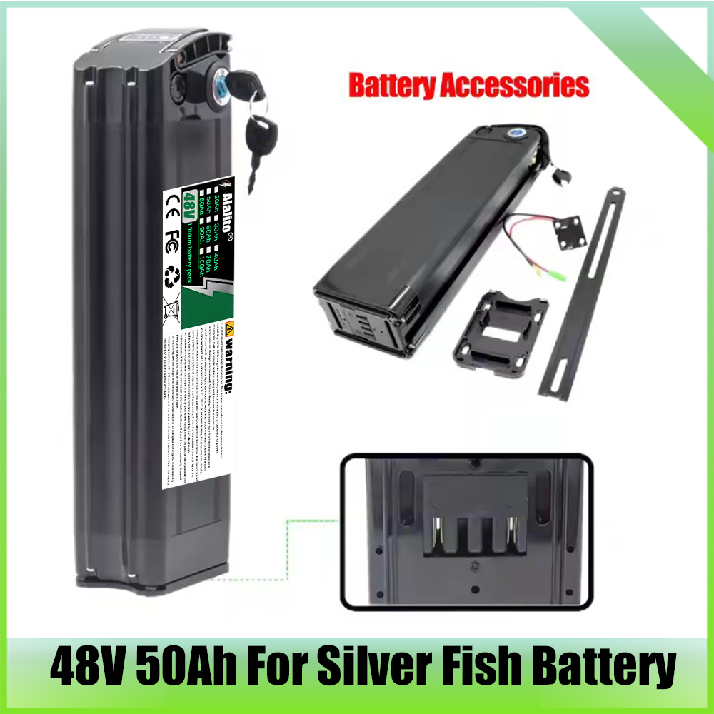 Akumulator 48V 20-50Ah Silver  – Ebike Battery 48V 20Ah Hailong recenzja i cena