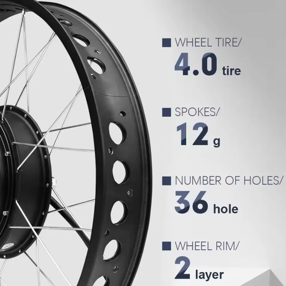 Zestaw do konwersji roweru ele – 72V 5000W Hub Motor Kit recenzja i cena