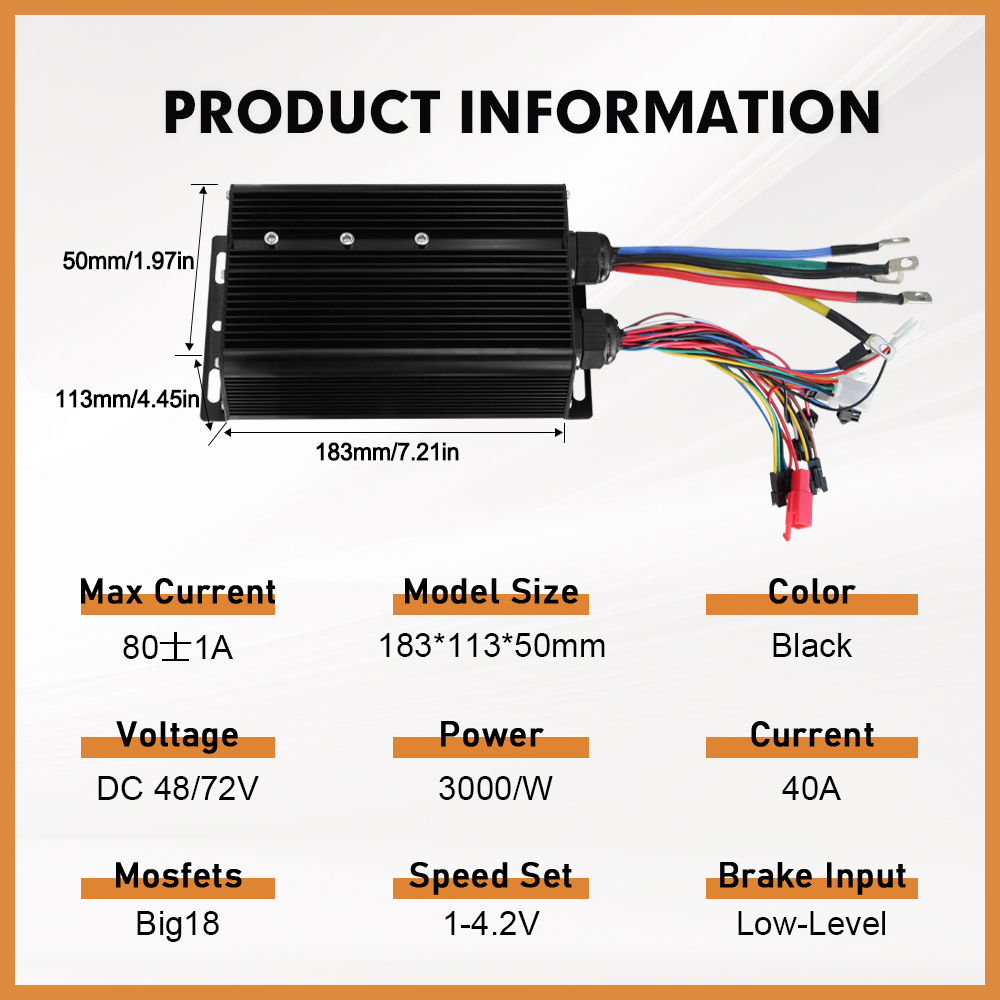 Elektryczny rower, 3 tryby pra – 72V 5000W Hub Motor Kit recenzja i cena